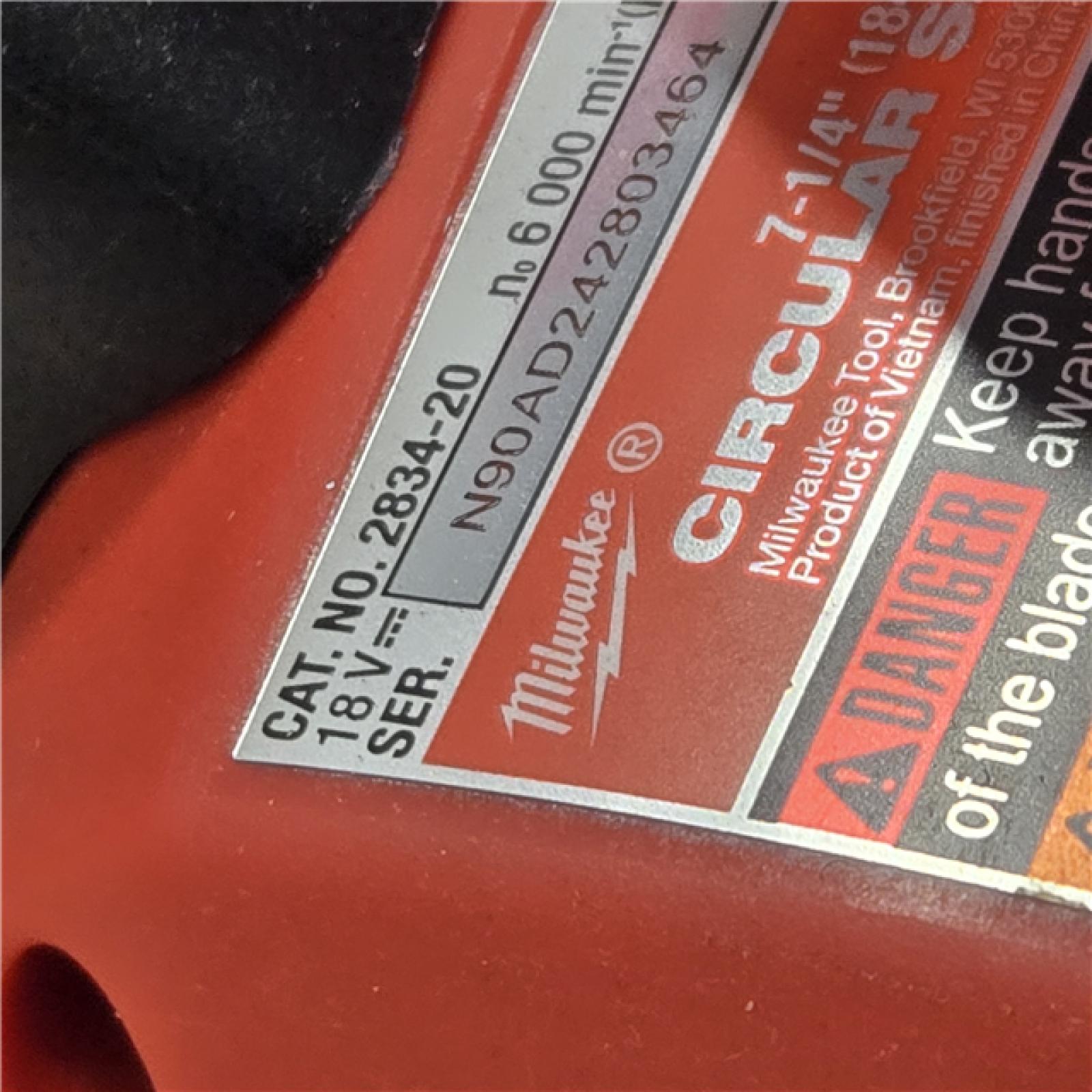 AS-IS Milwaukee M18 FUEL 7-1/4 Inch Circular Saw (Bare Tool)