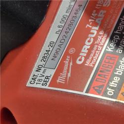 AS-IS Milwaukee M18 FUEL 7-1/4 Inch Circular Saw (Bare Tool)