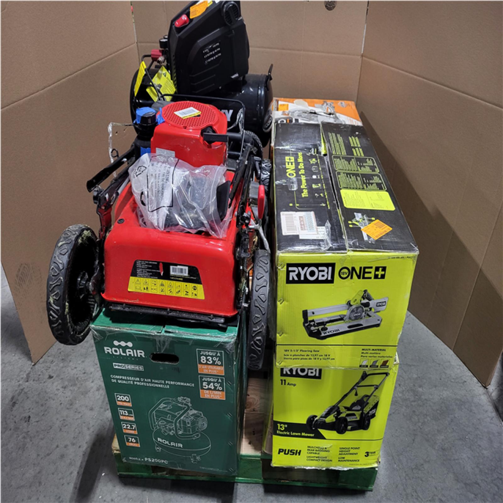 CALIFORNIA AS-IS OUTDOOR POWER EQUIPMENT