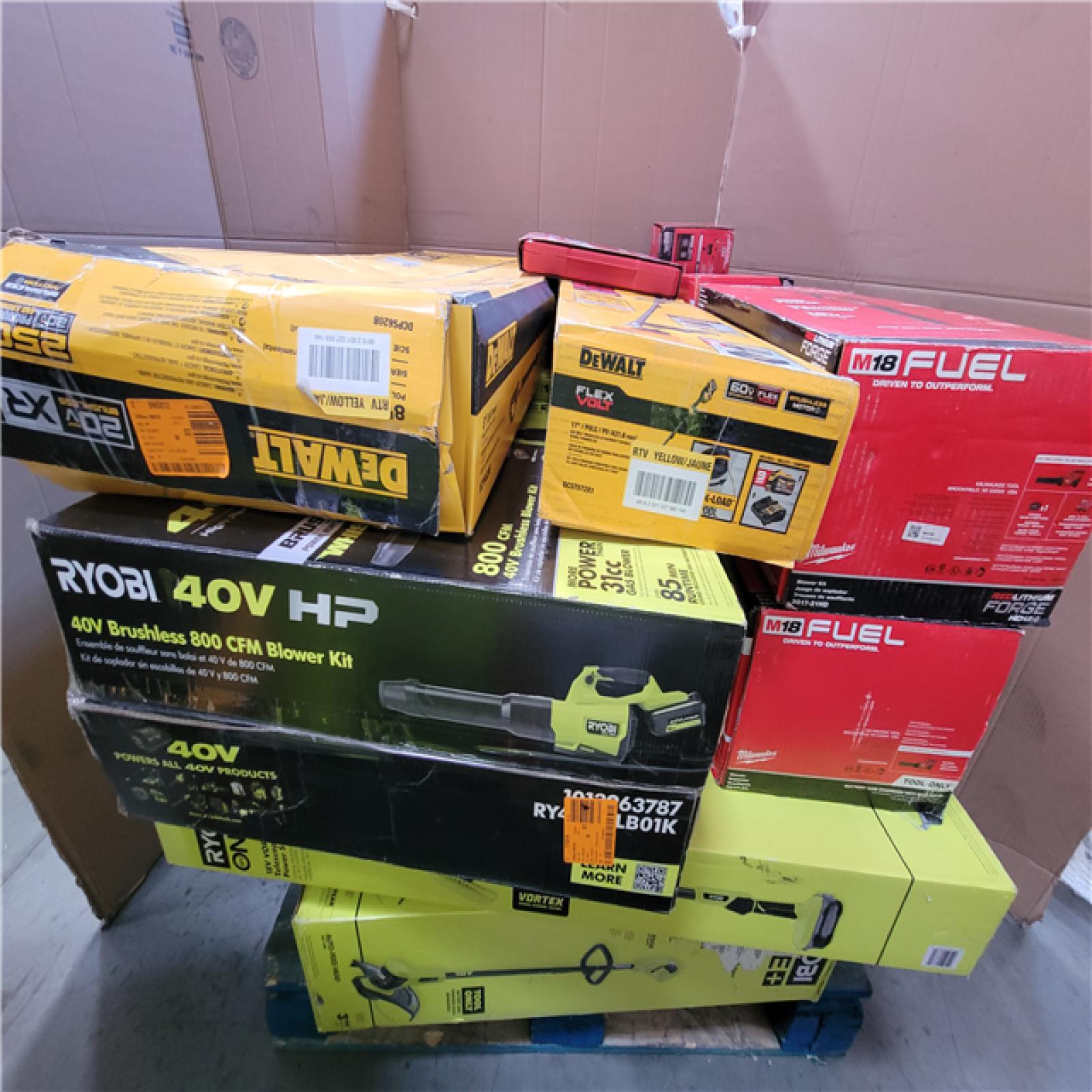 CALIFORNIA AS-IS TOOL PALLET