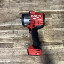 Houston Location AS-IS Milwaukee FUEL 18V Lithium-Ion Brushless Cordless 1/2 in. Impact Wrench with Friction Ring (Tool-Only)