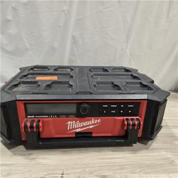 AS-IS Milwaukee 2950-20 18V M18 PACKOUT Cordless Radio + Charger (Tool Only)