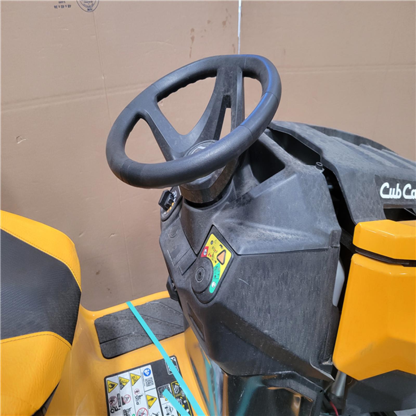 CALIFORNIA AS-IS CUB CADET XT1 ENDURO 42 IN. SIT DOWN RIDING LAWN MOWER