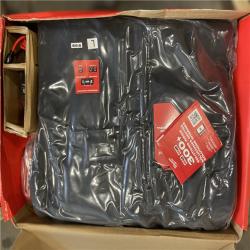 LIKE NEW! - Milwaukee Men's Large M12 12-Volt Lithium-Ion Cordless Tough Shell Black Heated Jacket with (1) 3.0 Ah Battery and Charger