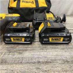 AS-IS DEWALT 20V MAX Cordless 1/2 in. Drill/Driver Kit