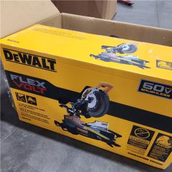 As-Is- Dewalt 60V Lithium-Ion 12 in. Cordless Sliding Miter Saw (Tool Only)
