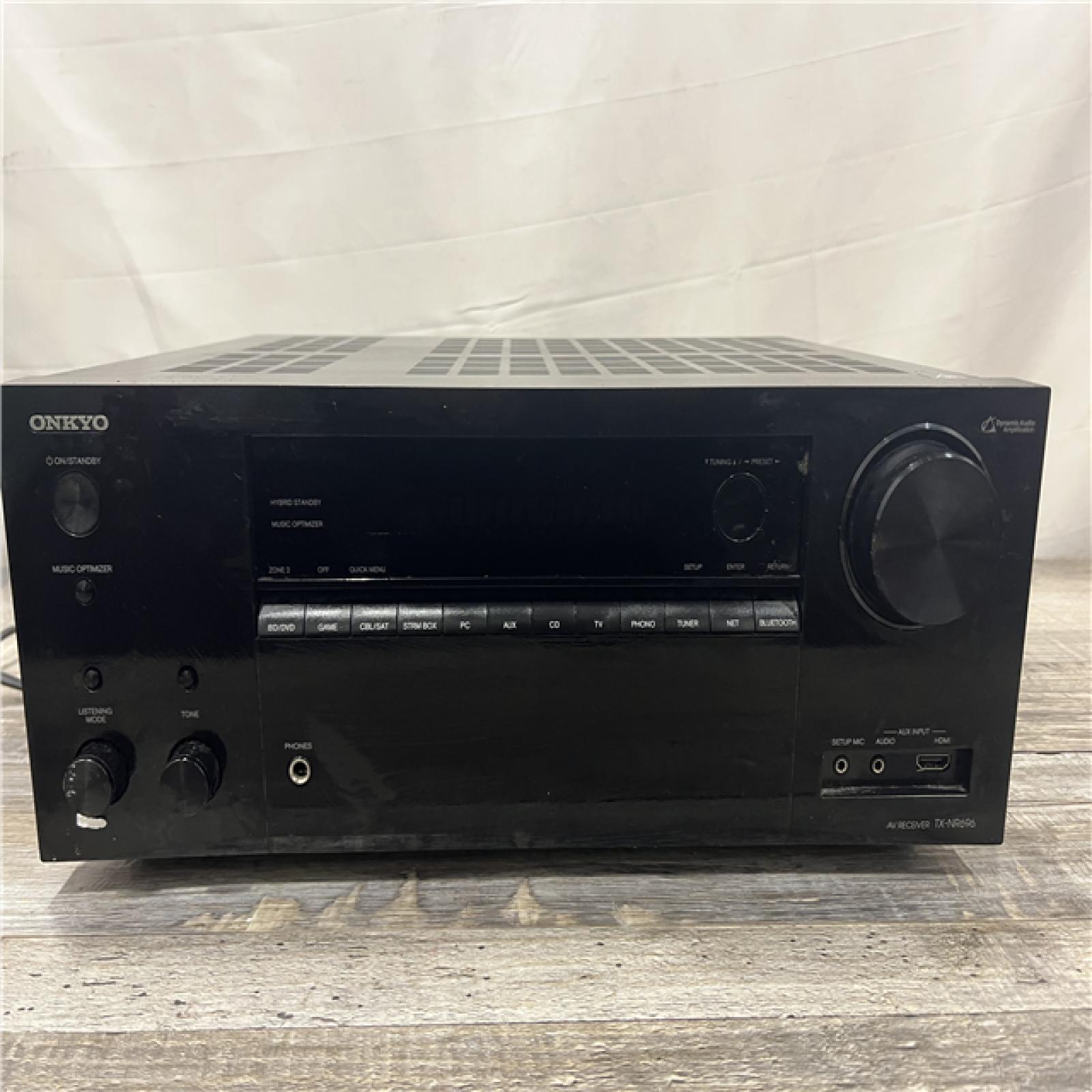 AS-IS Onkyo TX-NR6100 7.2 Channel 8K Smart AV Receiver