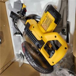 AS-IS- DEWALT 15 Amp Corded 10 in. Compound Single Bevel Miter Saw
