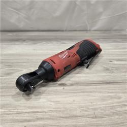 AS-IS MILWAUKEE 2457-20 .38 in. M12 Cordless Ratchet (Tool-Only)