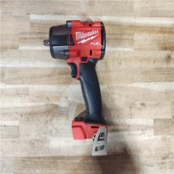 HOUSTON LOCATION - AS-IS Milwaukee FUEL GEN-2 18V Lithium-Ion Mid Torque Brushless Cordless 3/8 in. Impact Wrench with Friction Ring (Tool-Only)