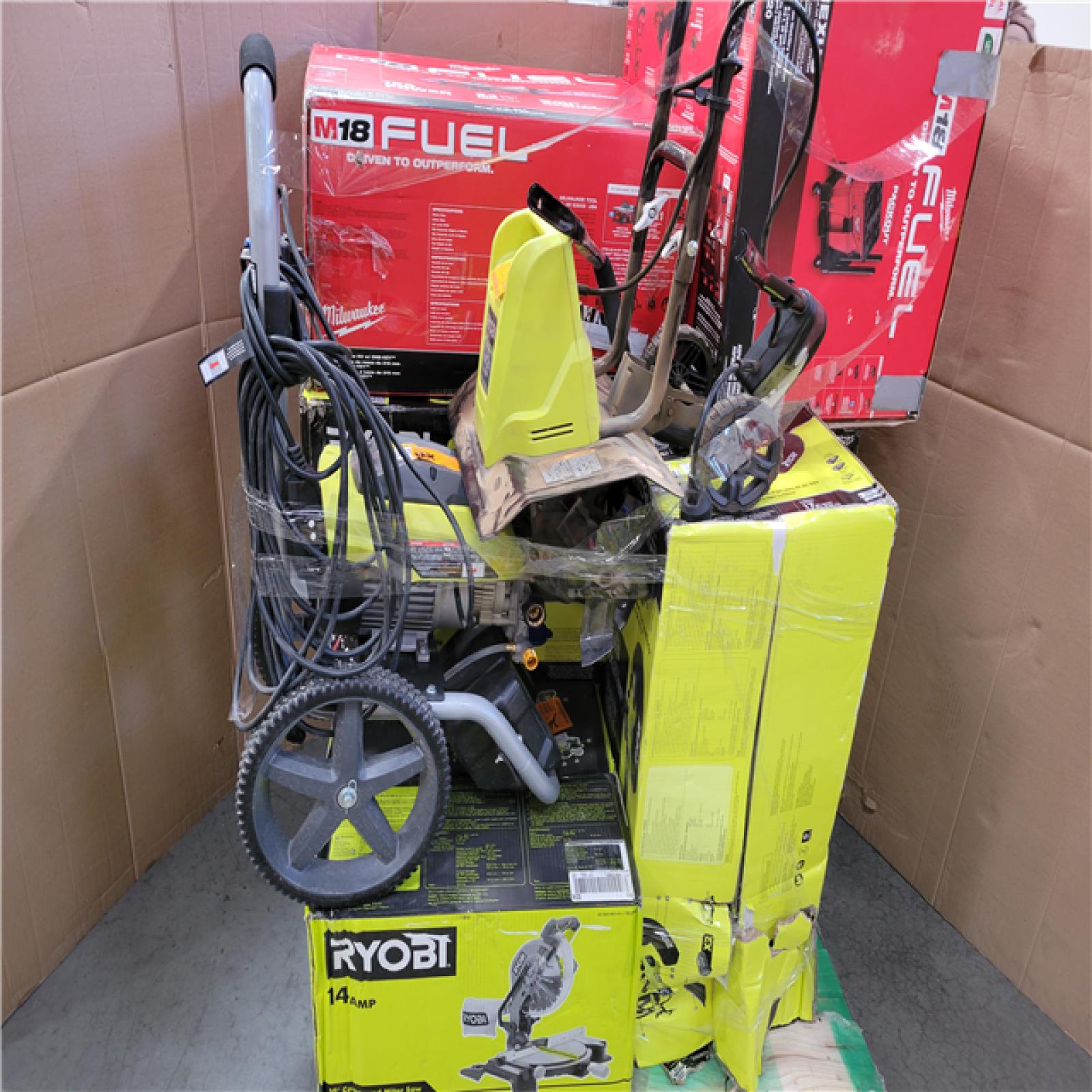 CALIFORNIA AS-IS TOOL PALLET