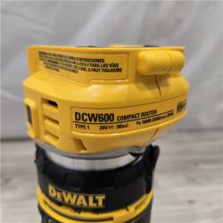 AS-IS Dewalt 20V MAX XR Cordless Compact Router (Tool Only)
