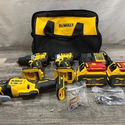 AS-IS DEWALT 20V MAX Lithium-Ion Cordless 3-Tool Combo Kit
