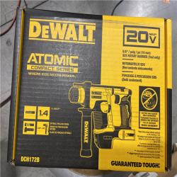 NEW! - DEWALT ATOMIC 20V MAX Cordless Brushless Ultra-Compact 5/8 in. SDS Plus Hammer Drill (Tool Only)