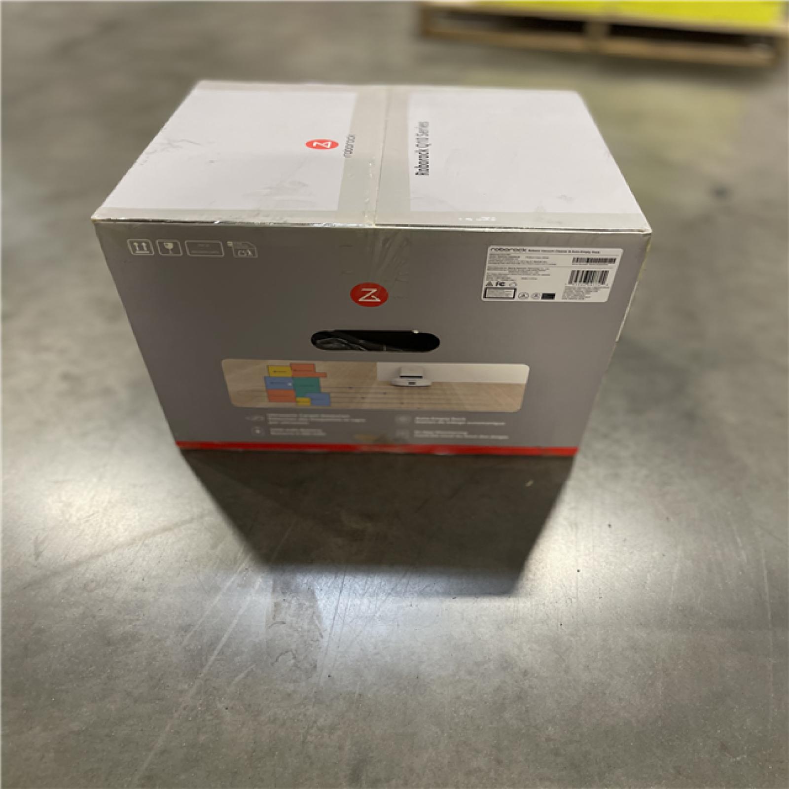 NEW! - Roborock Q10 VFS+ 13. 9 in. Robotic Vacuum and Mop with Smart Navigation Auto Lifting Mop Multi-Surface in White