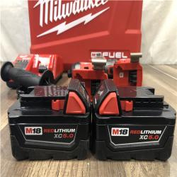 AS-IS Milwaukee FUEL 18V Lithium-Ion Brushless Cordless Hammer Drill and Impact Driver Combo Kit