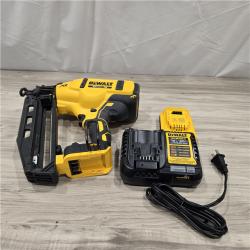 AS-IS DeWalt 20V 16 Gauge Cordless Angled Finish Nailer Kit