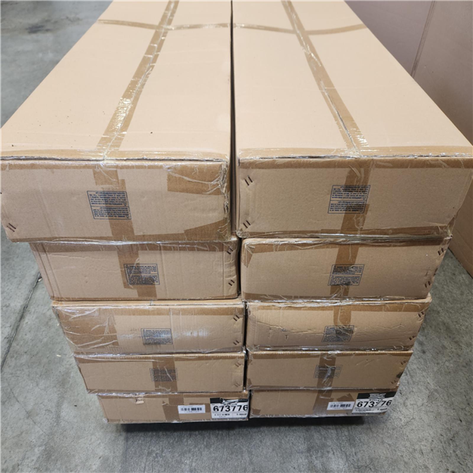 Phoenix NEW Monument 673776 4-Light White Rectangular Flushmount