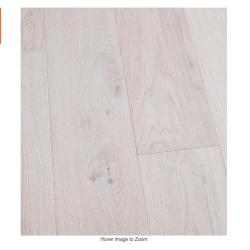 DALLAS LOCATION - Malibu Wide Plank Rincon French Oak 3/8 in. T x 6.5 in. W Water Resistant Wire Brushed Engineered Hardwood Flooring (23.6 sq. ft./case) 46 CASES