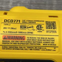 AS-IS DEWALT 20V MAX Cordless Drill/Impact 2 Tool Combo Kit