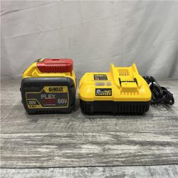 AS-IS DEWALT 20V/60V MAX FLEXVOLT Lithium-Ion 9.0Ah Battery and Charger Starter Kit