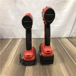 AS-IS Milwaukee 18-Volt Lithium-Ion Brushless Cordless Compact Hammer Drill/Impact Combo Kit