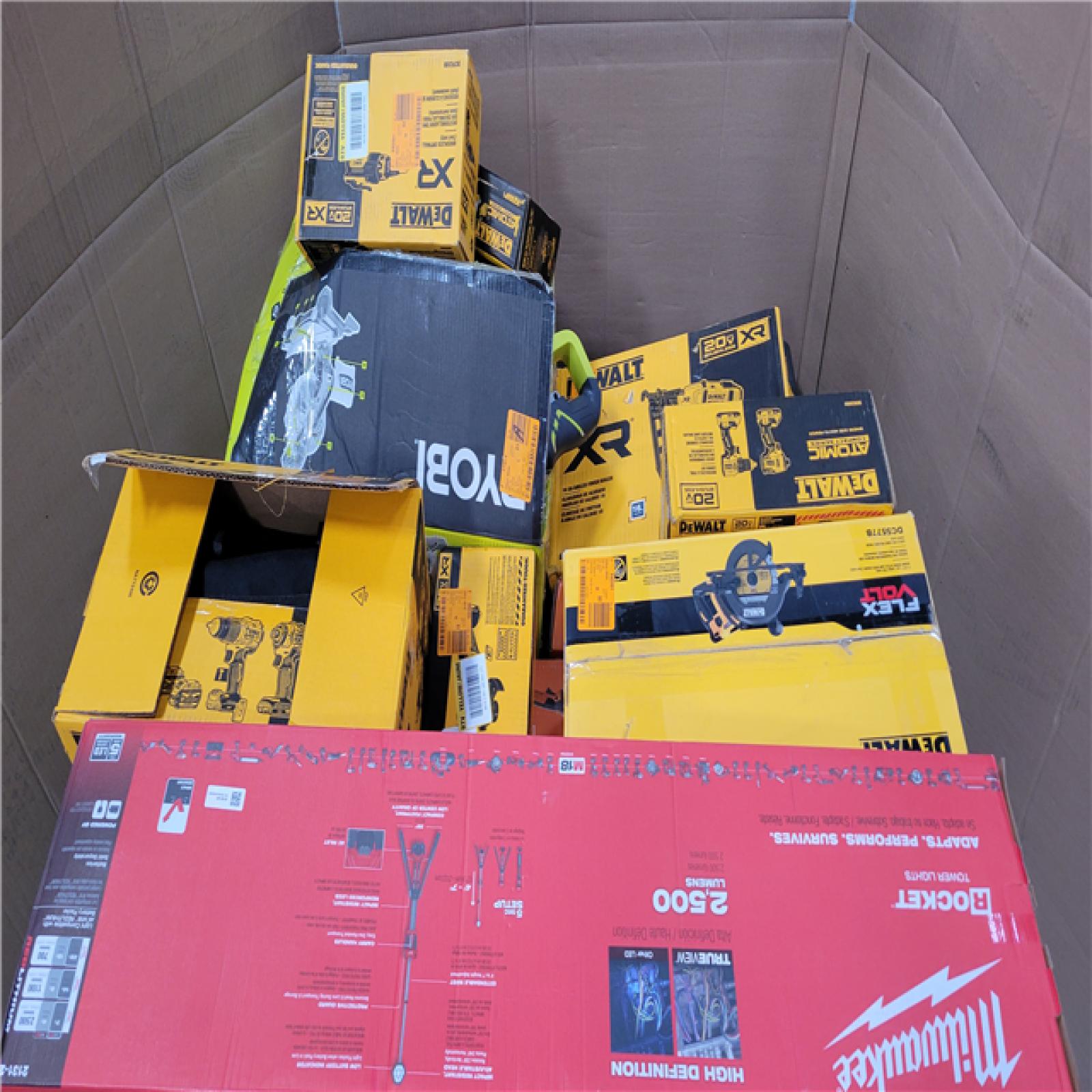 CALIFORNIA AS-IS TOOL PALLET