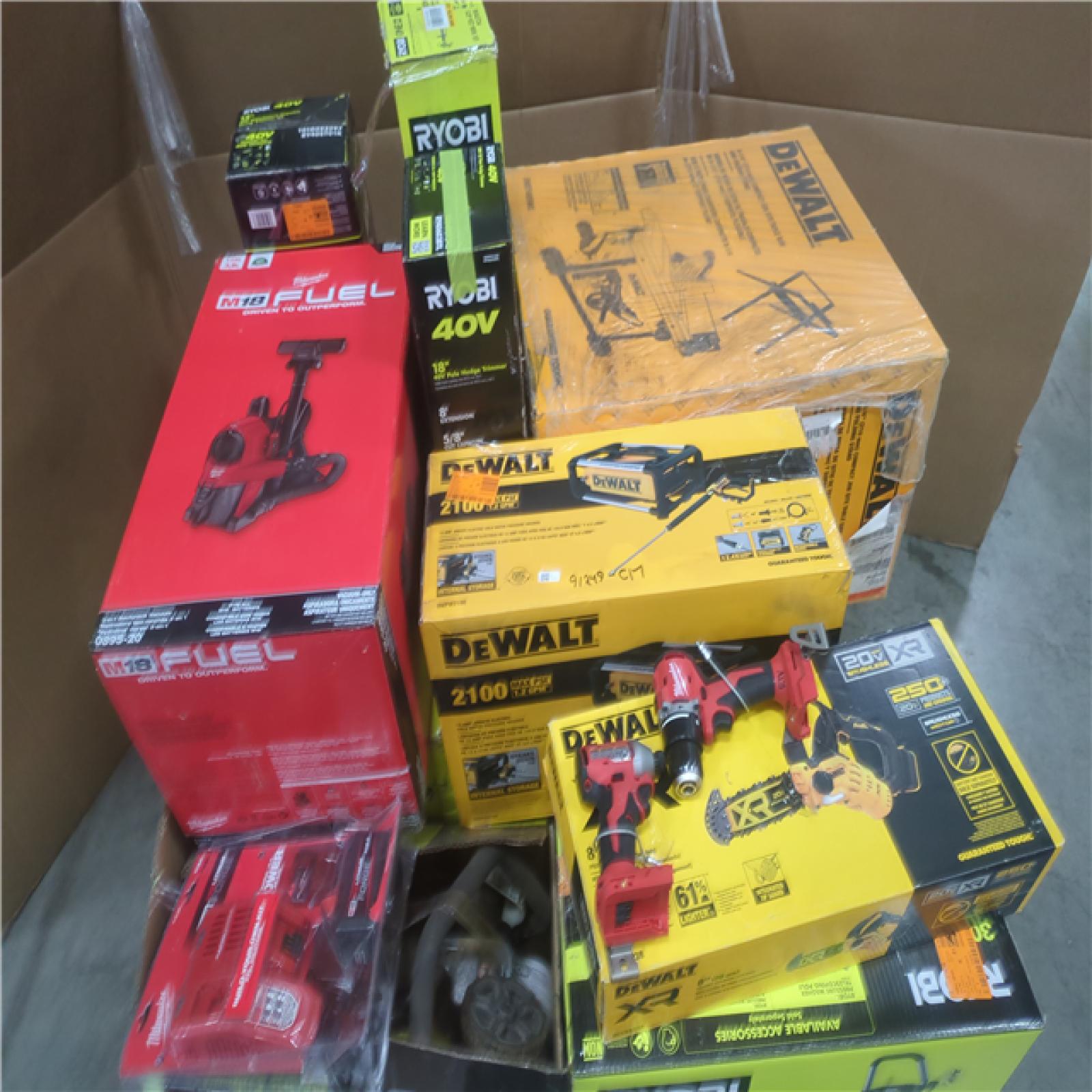 CALIFORNIA AS-IS TOOL PALLET