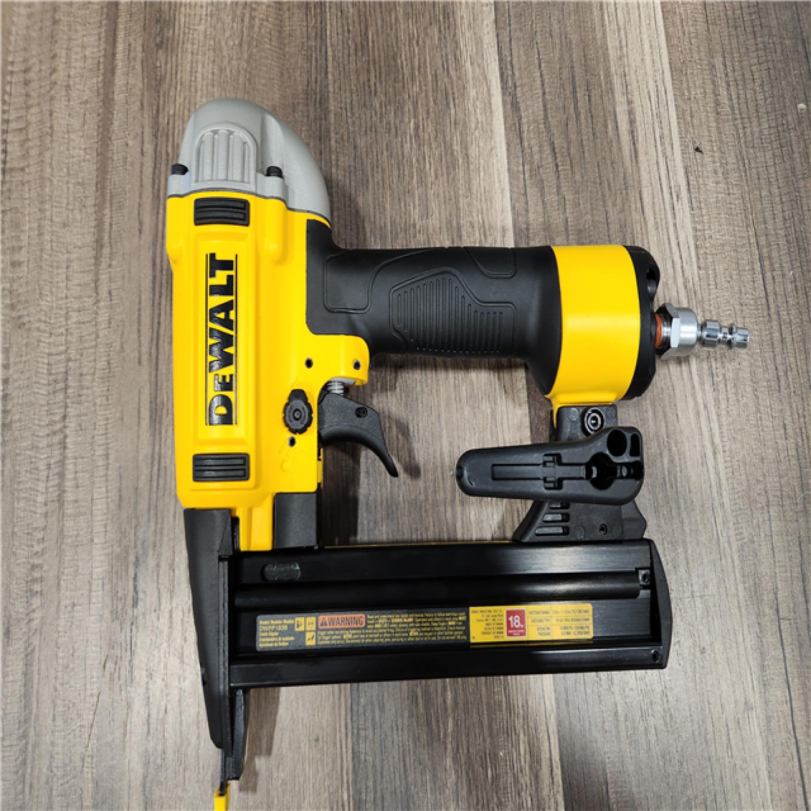 LIKE NEW! - Pneumatic 18-Gauge 1/4 in. Crown Corded Stapler