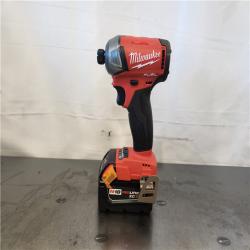 AS-IS- Milwaukee M18 FUEL SURGE 18-Volt Lithium-Ion Brushless Cordless 1/4 in. Hex Impact Driver Compact Kit with Two 5.0 Ah Batteries