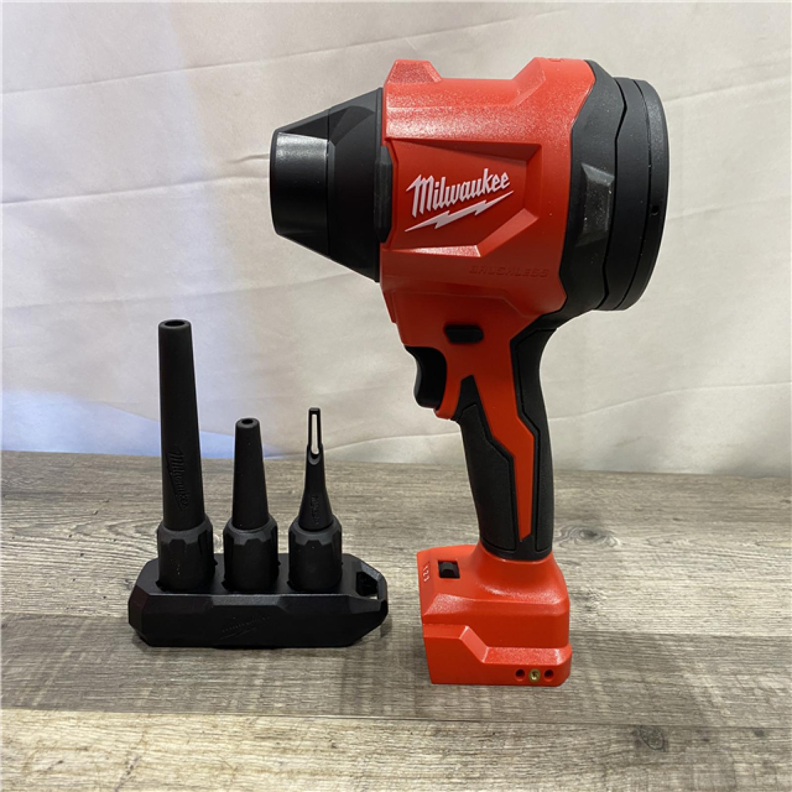 AS-IS Milwaukee 18V Lithium-Ion 570 MPH Brushless Cordless Precision Blower (Tool-Only)