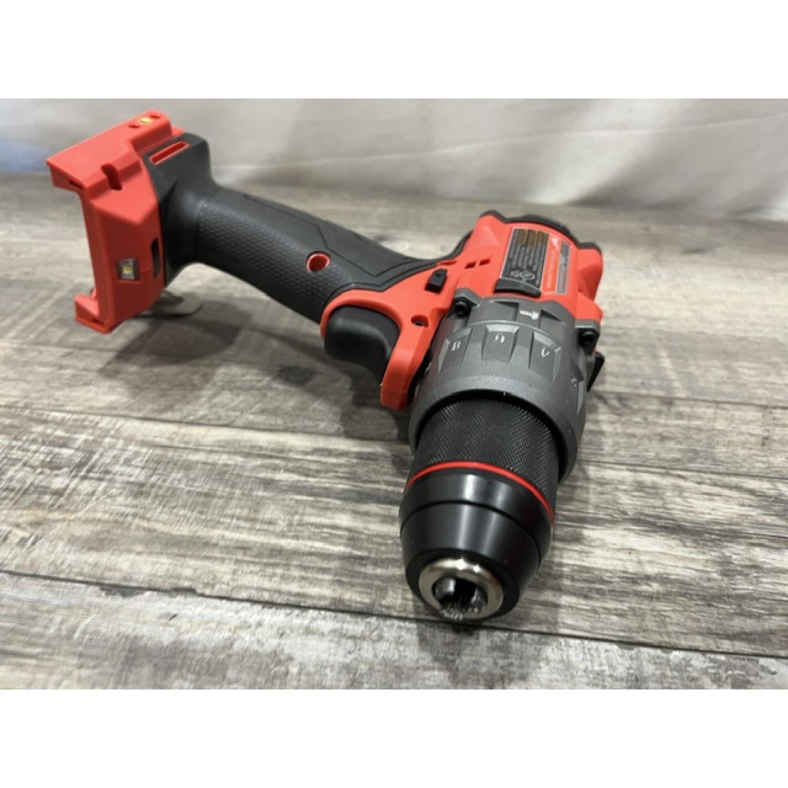 AS-IS Milwaukee FUEL 18V Lithium-Ion Brushless Cordless 1/2 in. Hammer Drill/Driver (Tool-Only)