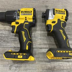 AS-IS DEWALT ATOMIC 20V MAX Lithium-Ion Cordless 2-Tool Combo Kit