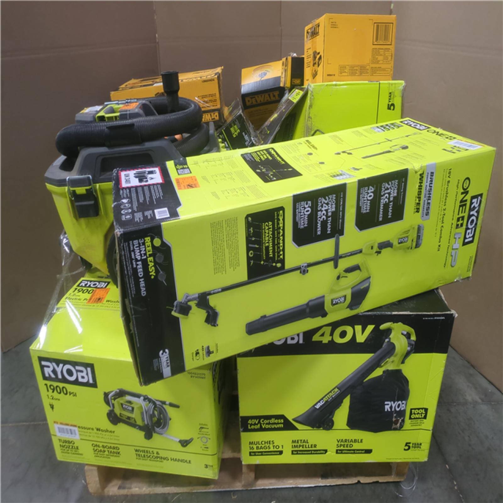 CALIFORNIA AS-IS TOOL PALLET