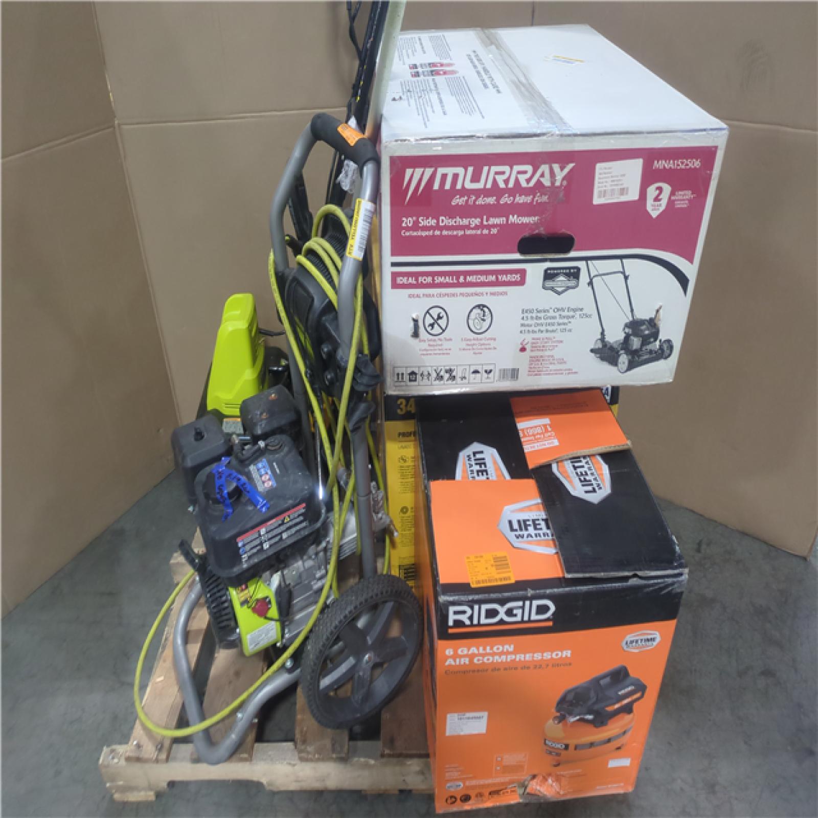 CALIFORNIA AS-IS OUTDOOR POWER EQUIPMENT
