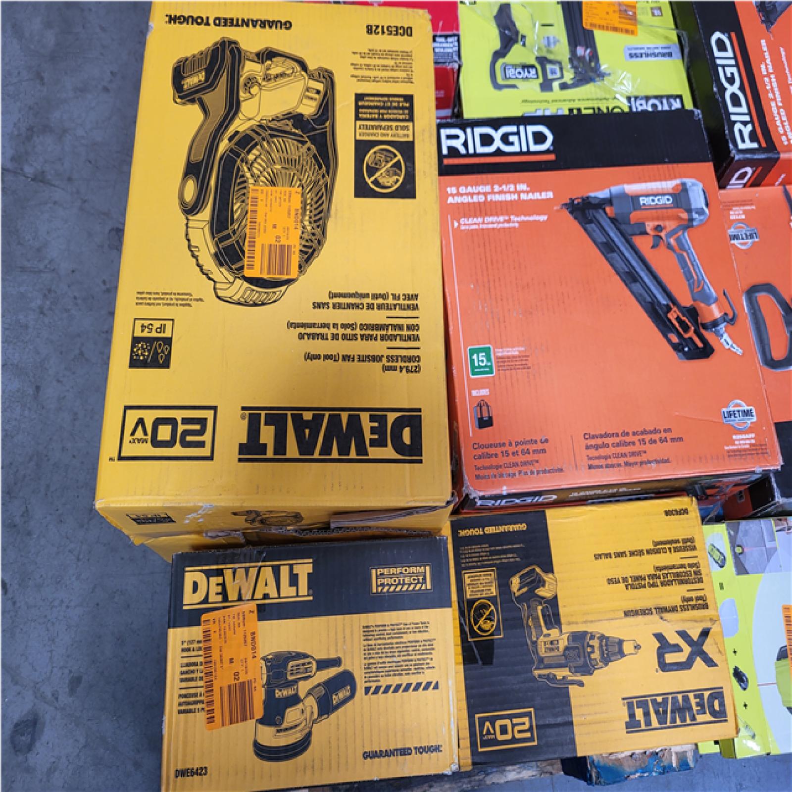 CALIFORNIA AS-IS TOOL PALLET