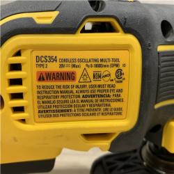 AS-IS DEWALT ATOMIC 20V MAX* Cordless Oscillating Multi Tool (Tool-Only)