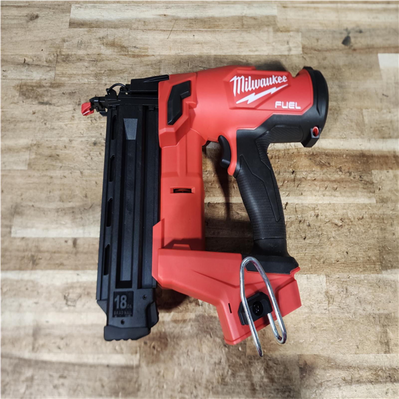 HOUSTON LOCATION - AS - IS Milwaukee FUEL 18-Volt Lithium-Ion Brushless Cordless Gen II 18-Gauge Brad Nailer (Tool-Only)