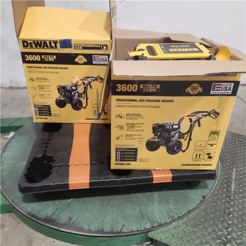Dallas Location - As-Is Dewalt Dxpw61406 Gas Pressure Washer(Lot Of 2)