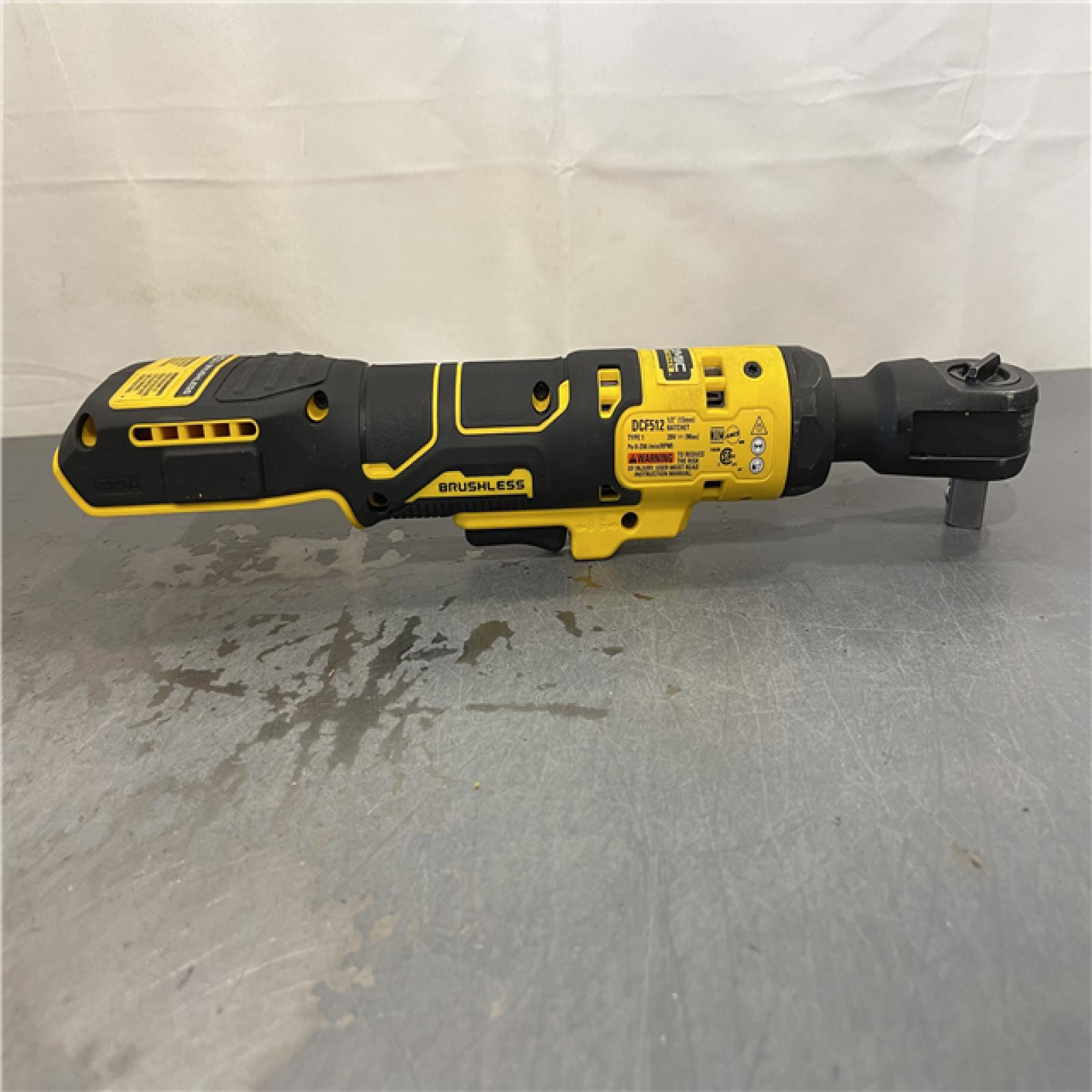 AS-IS - DeWalt ATOMIC 20V MAX Cordless 1/2 in. Ratchet