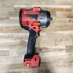 HOUSTON LOCATION - AS-IS (APPEARS LIKE NEW) Milwaukee FUEL 18V Lithium-Ion Brushless Cordless 1/2 in. Impact Wrench w/Friction Ring Kit