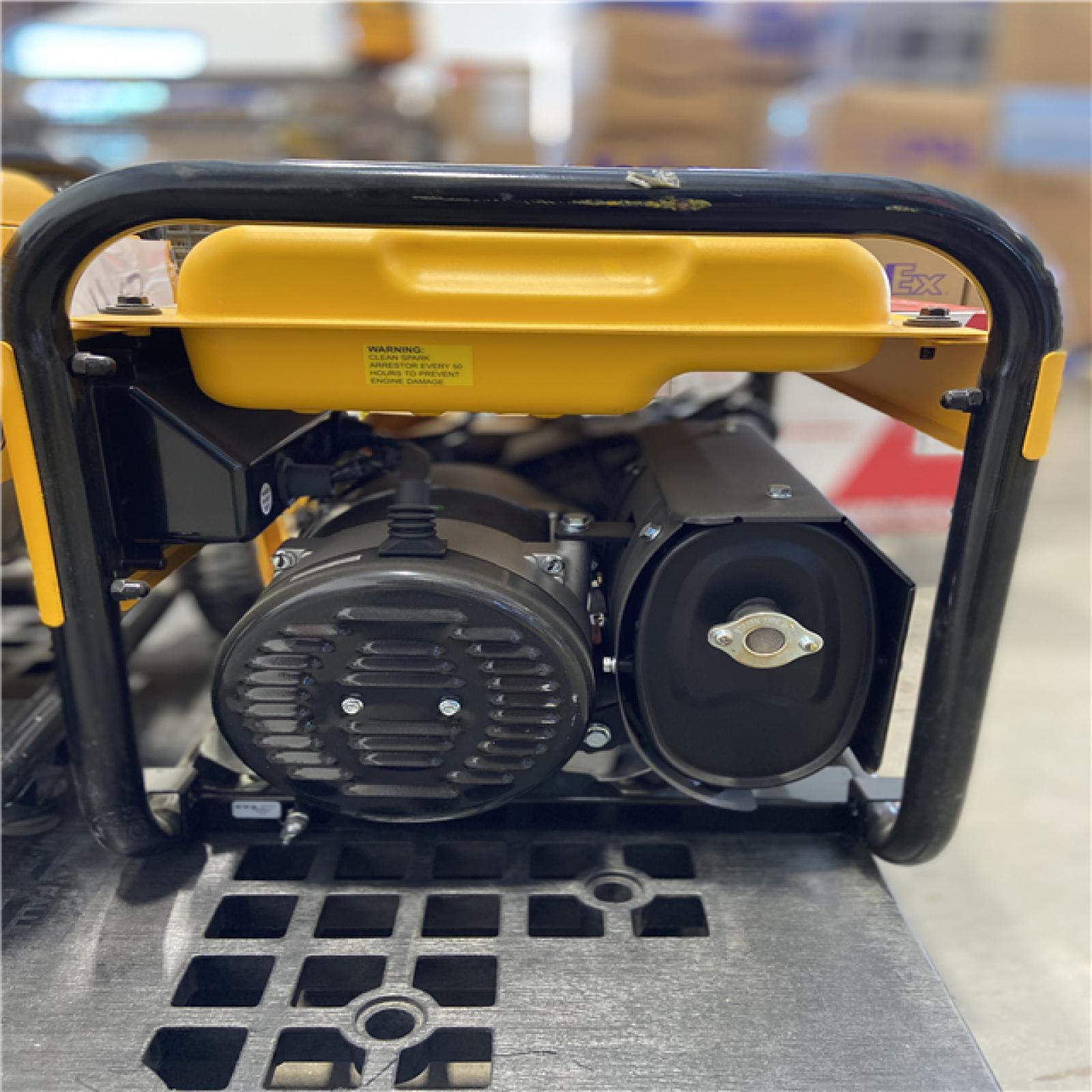 DALLAS LOCATION - DEWALT 4500 / 4000- Watt Gas Powered Portable Generator with Idle Control, Covered Outlets and CO Protect -DXGNR4000