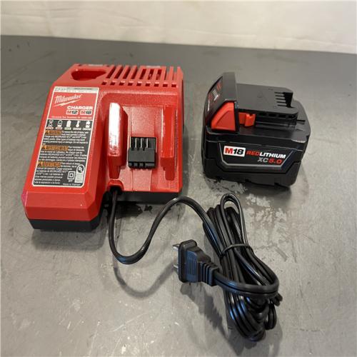 AS-IS - Milwaukee M18 18-Volt Lithium-Ion XC Battery Starter Kit