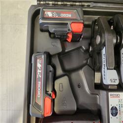 Phoenix NEW RIDGID RP 351 ProPress Inline Standard Press Tool Kit (Includes Case + 2  18V Lio-Ion Batteries + Charger + 6 Press Tool Jaws