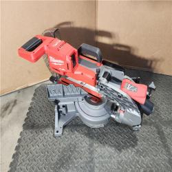 HOUSTON LOCATION - AS-IS M18 FUEL 18V 10 in. Lithium-Ion Brushless Cordless Dual Bevel Sliding Compound Miter Saw Kit with FORGE 8.0 BATTERY & CHARGER