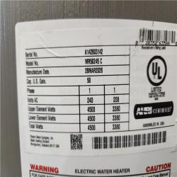 Phoenix Rheem Marathon 50 Gal. Tall 4500-Watt Double Element Non Metallic Electric Water Heater