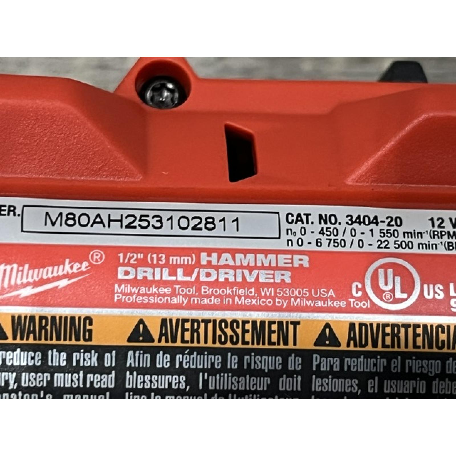 AS-IS Milwaukee FUEL 12-Volt Lithium-Ion Brushless Cordless Hammer Drill and Impact Driver Combo Kit