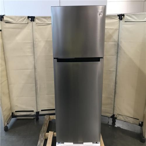 California NEW Vissani 18 Cu. Ft. Top Freezer Refrigerator in Stainless Steel Look