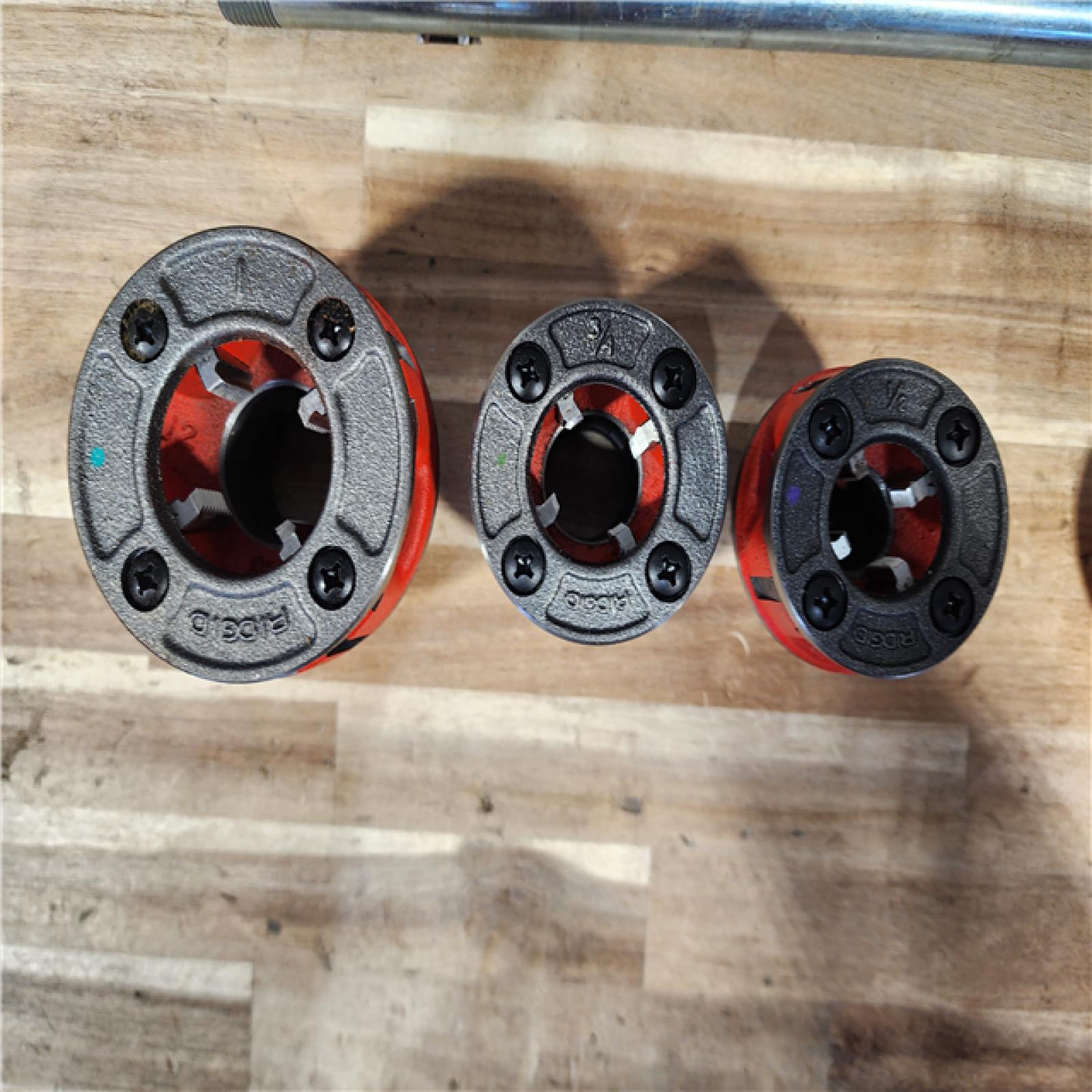 HOUSTON LOCATION - AS-IS RIGID NPT THREADER 1/2 - 1/12