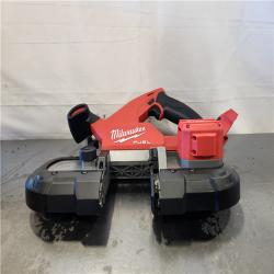 AS-IS- Milwaukee FUEL 18V Lithium-Ion Brushless Cordless Compact Bandsaw (Tool-Only)
